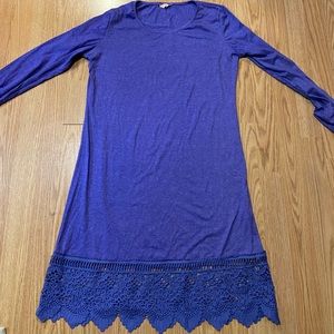 Miyang Purple Tunic Shirt worn once